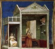 GIOTTO di Bondone Annunciation to St Anne oil painting